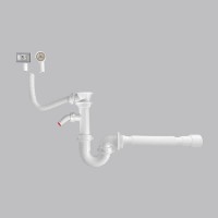 Sifon za sudoper  1/1 +PR11//2x40 Metline