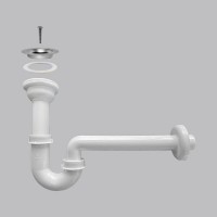 SIfon za umivaonik  1 1/4 x 32 Metline