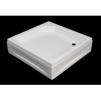 AQ Line tuš kada Leo 80 kvadratna s oblogom