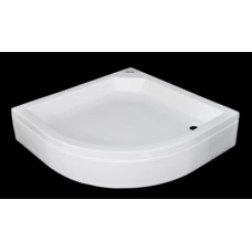 AQ line tuš kada Libra polukružna 80 s oblogom