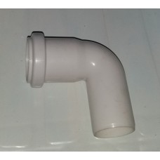 PVC bijelo koljeno 32x90
