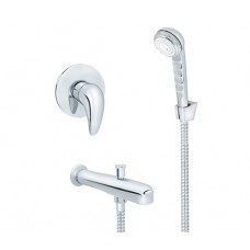 Mješalica zidna s ručnim tušem Pearl